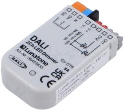 Lunatone Alimentator Pulsatoriu LED DALI 2CH 12-48VDC 8A IP20 Lunatone GmbH (DALI 2CH LED DIMMER 8A)