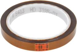 3M Bandă 3M pentru temperaturi ridicate 12mm x 33m, grosime 0, 07mm, culoare ambră (3M 5413)