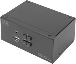 ASSMANN Întrerupător KVM USB 2.0 Negru (DS-12862)