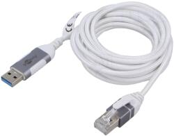 Goobay Cablu USB 3.0 RJ45 15m alb Goobay (74384)