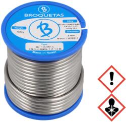 BROQUETAS Sârmă de lipit cu plumb 3mm Sn60Pb40 (BROFIL 60 B2.1 3.0MM 500G)