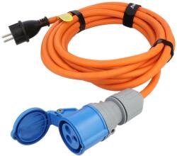 Goobay Prelungitor alimentare Goobay 3G2, 5mm2 5m portocaliu 16A cod 76219 (76219)