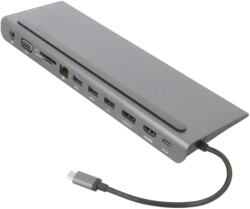 VCOM Stație de andocare USB 3.0 100W 5Gbps (CU4704)