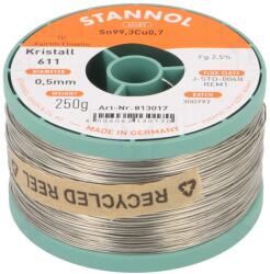 STANNOL Sârmă de lipit fără plumb 0, 5mm (813017)