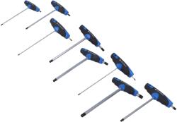 GEDORE Kit șurubelnițe Allen sferice GEDORE, 8 piese, mâner T, 325mm (3037371) Surubelnita