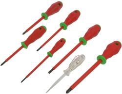 RECA Set 7 șurubelnițe izolate Phillips și slot RECA 0701 290 7 (0701 290 7) Surubelnita