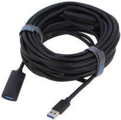 Vention Repeater USB 3.0 VENTION 10m USB A soclu pentru extensie (CBMBL)