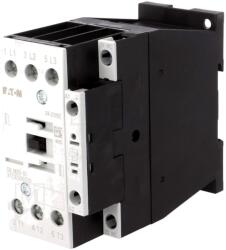 Eaton Electric Contactor Tripolar 24VDC 25A 690V cu Contacte Auxiliare NC (DILM25-01(RDC24))