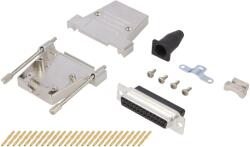 ENCITECH Conector D-Sub 25 Pin Mamă Crimpată Neagră (DTSL25-LJSRG-T-DBCS-K)