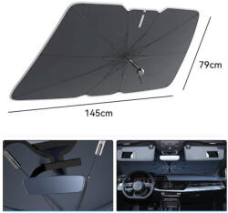 Joyroom Umbrelă Parasolar Parbriz Auto Interior 145x79cm CP100 (CP100)