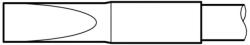 JBC TOOLS Vârf Tăietor Hidrofob Longlife 4.3x0.1mm (C245109)