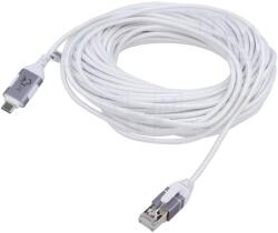 Goobay Cablu slim USB 3.1 RJ45 - USB C, 15m, alb - Goobay (74392)