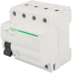 Schneider Electric Întrerupător diferenţial 63A 30mA 4P 400VAC (A9Z01463)