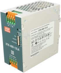 MEAN WELL Alimentator Pulsatoriu MEAN WELL 360W 12VDC 0-30A pentru Șină DIN, Eficiență 93% (XTR-480-12LA)