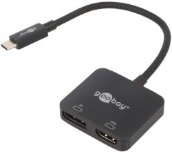 Goobay Adaptor DisplayPort la HDMI Negru 0, 12m (60172)