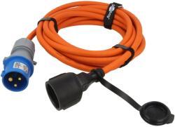 Goobay Prelungitor alimentare Goobay 3G2, 5mm2 5m portocaliu 16A cod 76224 (76224)