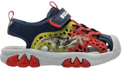 Bull Boys Sandale Tip Pantof cu Închidere Hoop & Loop și Luminite Portocalii DNAL5194-BL11 (DNAL5194-BL11)