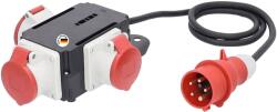 as - Schwabe Tablou Electric AS SCHWABE 5G1, 5mm2 Negru 1, 5m 3 Prize 16A Cod 60526 (60526)