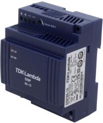 TDK-Lambda Alimentator pulsatoriu pentru șină DIN 15V 4A (DSP60-15)