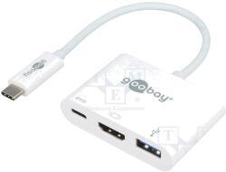 Goobay Adaptor HDMI 1.4 USB 3.0 0, 15m Alb 60W (62104)