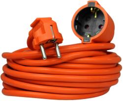 Plastrol Prelungitor Alimentare PLASTROL 25m 3x1, 5mm2 16A PVC Portocaliu W-20045 (W-20045)