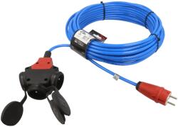 Kerg Cablu prelungitor 25m, 3 prize, IP44 (W2167)