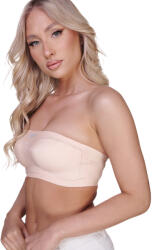 Comfort Sutien Bej Fără Breteluțe Fără Armătură Basic-3049 (Basic-3049)