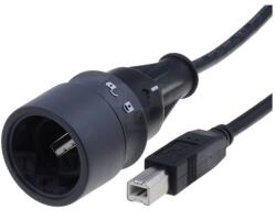 Bulgin Cablu USB 2.0 4m Waterproof 1A (PXP6040/A/5M00)