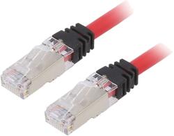 Panduit Cablu Patch S/FTP Cat 6a 5m Roșu (STP6X5MRD)