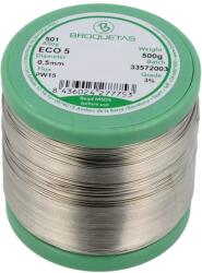 BROQUETAS Sârmă de lipit fără plumb 0, 5mm 0, 5kg (ECO5-05/05H)