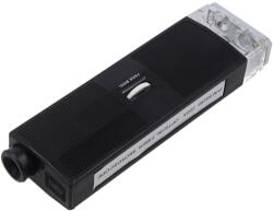QOLTEC Microscop manual x200 cu lumină pe baterii (54258)