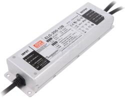 MEAN WELL Alimentator LED 12V 16A IP67 (ELG-200-12B)