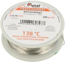 CYNEL Sârmă de lipit fără plumb 0, 7mm 100g (BI57SN42AG107/100)