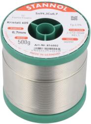 STANNOL Cositor fără plumb 500g 0, 7mm (814002)