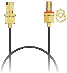 GCT Cablu SMA GCT 5m Negru Drept cu Garnitură O-Ring CAB606RF-5000-A-1 (CAB606RF-5000-A-1)