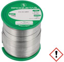 BROQUETAS Sârmă de lipit fără plumb 1mm 221°C (ECO 7 B2.1 1,0MM 250G)