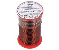 INDEL Sârmă emailată dublu 2, 1mm 0, 5kg Cu (DN2E2,1-500G)