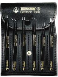 BERNSTEIN Kit Pensete SMD ESD cu Etui, Rezistent la Acizi (5-060)