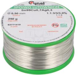 CYNEL Sârmă de lipit fără plumb 0, 5mm 250g (SAC0307-0.5/0.25)