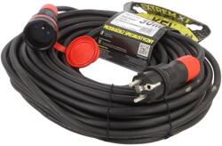kel Prelungitor alimentare KEL 3x2, 5mm2 30m 16A cu 1 priză negru (W-99182)