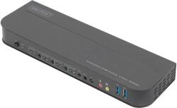 ASSMANN Echipament: întrerupător KVM negru (DS-12890)