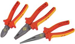 Carl Kammerling Cleşti izolaţi cu tăiere cu faţetare - Kit 3 buc (T3805) Cleste