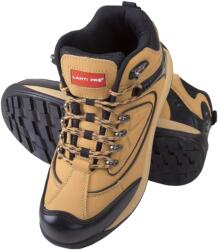 LAHTI PRO Ghete LAHTI PRO L3010246, mărimea 46, nubuck negru-miere, rezistente la vreme rea și alunecare (L3010246)
