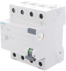 Siemens Întrerupător diferenţial 25A 100mA 3P+N IP20 (5SV4442-0)