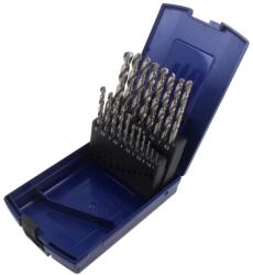 DKM Set de burghie HSS-G pentru metal - 19 buc (2804-2019) Burghiu