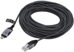 Goobay Cablu Goobay USB 3.1 RJ45 - USB C, 15m U/FTP, Slim, Nichelat (74408)