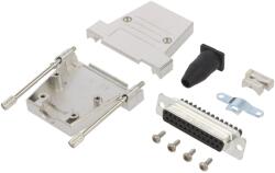 Amphenol Conector D-Sub 25 pini mamă, terminal pe șurub (L17DTSL25-RG-LJS-T+L77DB25SST)