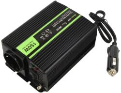 Green Cell Convertor DC/AC 150W, 230V AC, Eficiență 85% - GREEN CELL (INV29)