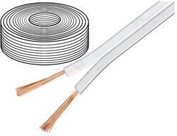 Goobay Cablu Difuzor 2x0, 5mm2 OFC Alb (15102)