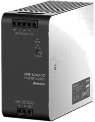 Autonics Alimentator Pulsatoriu AUTONICS SPB-A240-12 240W 12V 20A IP20 pentru Șină DIN (SPB-A240-12)